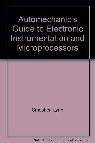 Book Automechanic's Guide to Electronic Instrumentation and Microprocessors free