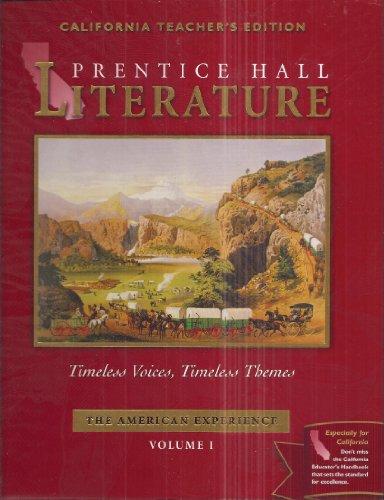 Book Prentice Hall Literature American Exp (CA) (2 Vol) 11 (TE) free