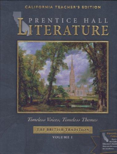 Book Timeless Voices, Timeless Themes The British Tradition, Vol. 1, California Teacher's Edition free Book Timeless Voices, Timeless Themes The British Tradition, Vol. 1, California Teacher's Edition free