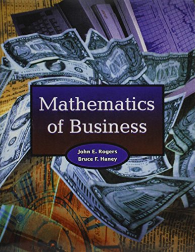 Book Mathematics of Business free