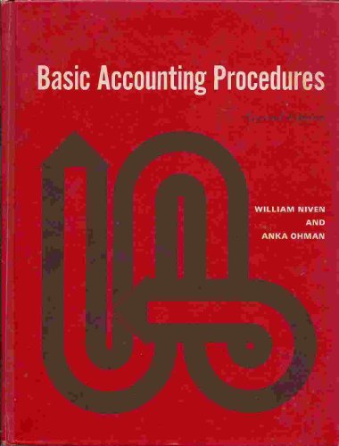 Book Basic Accounting Procedures free