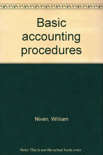 Book Basic Accounting Procedures free