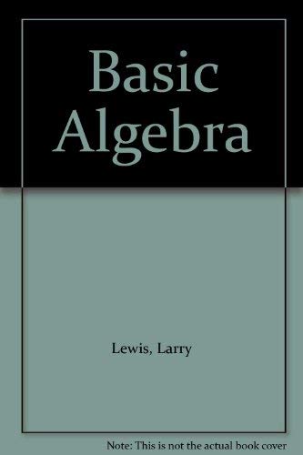 Book Basic Algebra free
