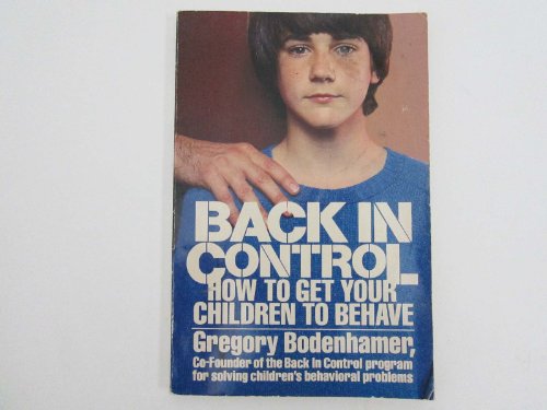 Book Back in Control : How to Get Your Children to Behave free