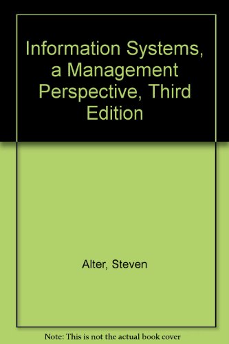 Book Information Systems: A Management Perspective free