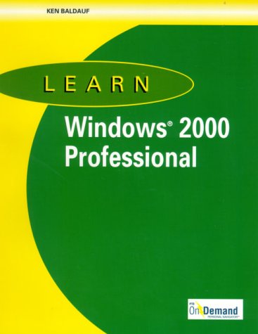 Book Learn Windows 2000 (With CD-ROM) free