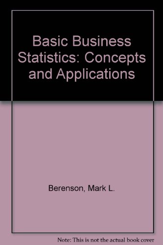 Book Basic business statistics: Concepts and applications free