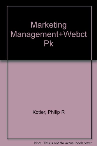 Book Marketing Management & Webct free