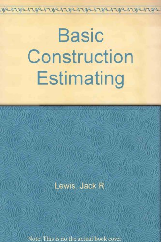 Book Basic Construction Estimating free