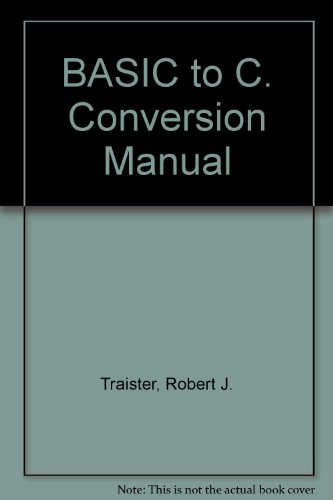 Book Basic To C Conversion Manual free