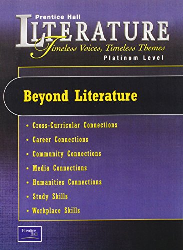 Book Prentice Hall Literature:timeless Voices Timeless Themes 7e Beyond      Literature Grade 10 2002c free