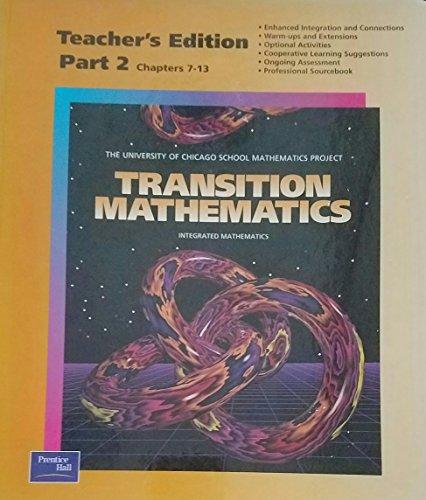 Book Transition Mathematics: Teacher's Edition Part 2 (ch 7-13) free