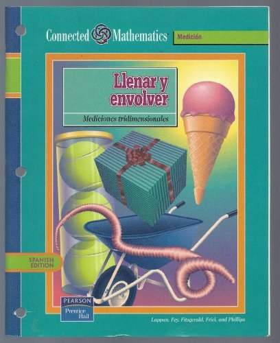 Book Connected Mathematics 3rd Edition Spanish Student Edition Filling And Wrapping Grade 7 2002c free