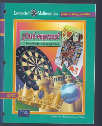 Book Connected Mathematics 3rd Edition Spanish Student Edition What Do You   Expect? Grade 7 2002c free