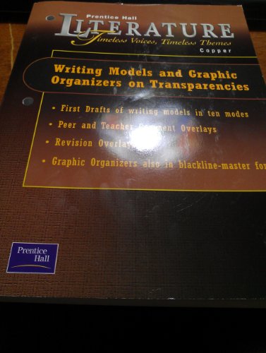 Book Prentice Hall Literature Copper Writing Models and Graphic Organizers on Transparencies. (Paperback). (Paperback) free