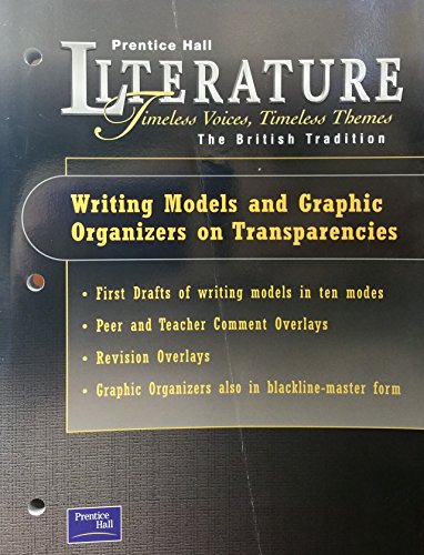 Book Writing Models And Graphic Organizers On Transparecies - Timeless Voices, Timeless Themes free