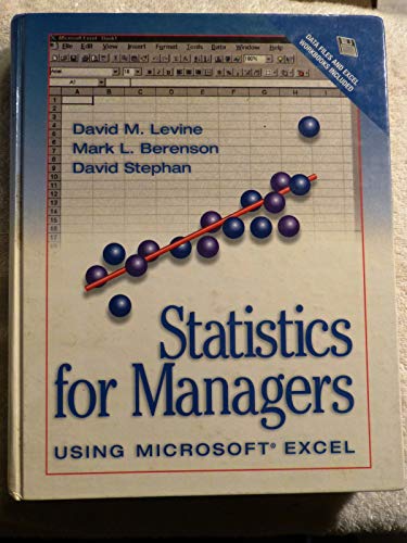 Book Statistics For Managers Using Microsoft Excel free
