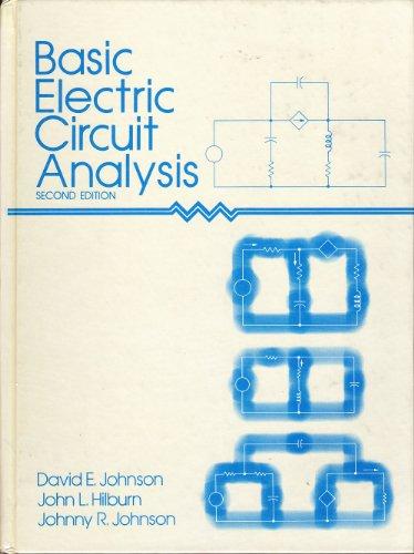 Book Basic electric circuit analysis free