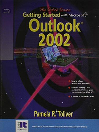 Book Getting Started With Ms Outlook 2002 free