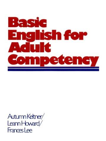Book Basic English for Adult Competency free