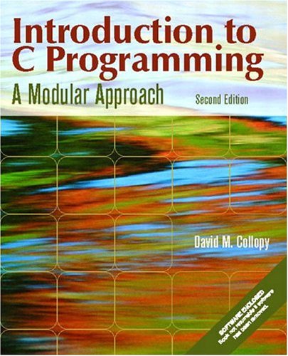 Book Introduction to C Programming: A Modular Approach (2nd Edition) free