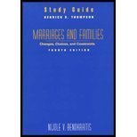 Book Marriages and Families: Changes, Choices and Constraints Study Guide free