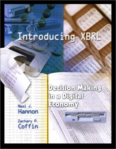 Book Introduction Xbrl: Decision Making In A Digital Economy free