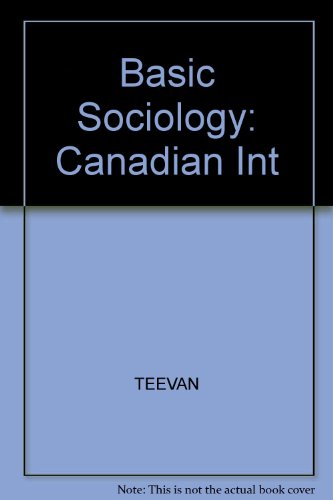 Book Basic Sociology: Canadian Int free