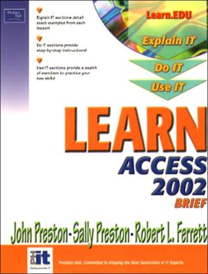 Book Learn Access 2002 Brief free