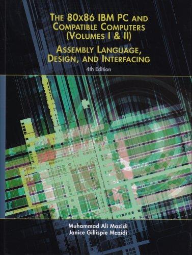 Book 80X86 IBM PC and Compatible Computers: Assembly Language, Design, and Interfacing free