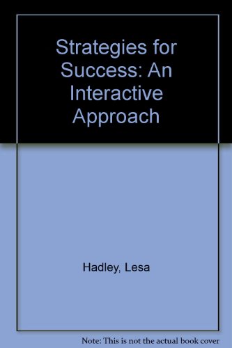Book Strategies for Success CD-ROM: An Interactive Approach free