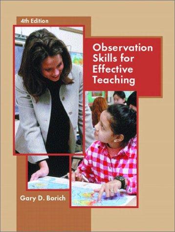 Book Observation Skills for Effective Teaching (4th Edition) free