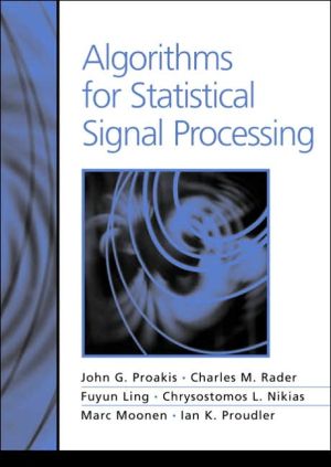 Book Algorithms for Statistical Signal Processing free