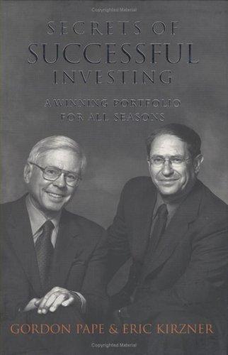 Book Secrets Of Successful Investing Canadian Edition free