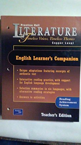 Book Timeless Voices, Timeless Themes: Engish Learner&#39;s Companion Copper Level free