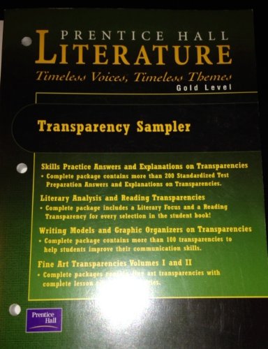 Book Prentice Hall Literature Timeless Voices, Timeless Themes (Gold Level) free