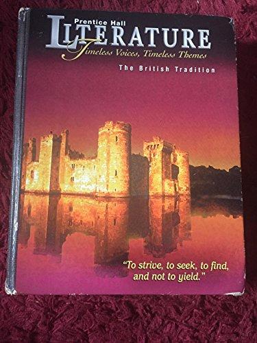 Book Prentice Hall Literature Timeless Voices Timeless Themes The British Tradition (Florida Student Edition) free