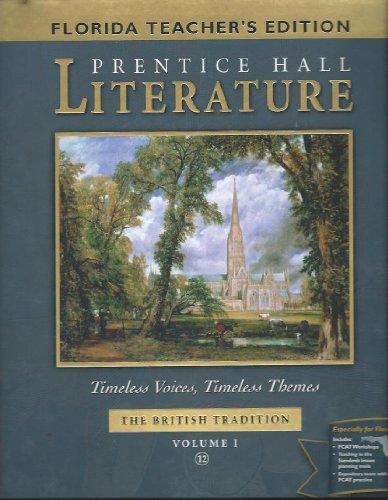 Book Literature Timeless Voices, Timeless Themes The British Tradition (Volume 1 Florida Edition) free