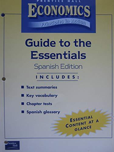 Book Economics Principles In Action Guide To The Essentials Spanish Edition free