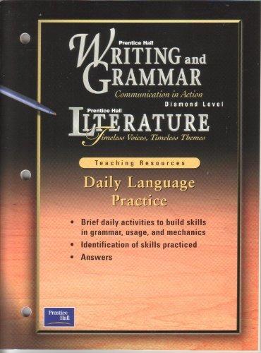 Book Prentice Hall Literature : Daily Language Practice Book free