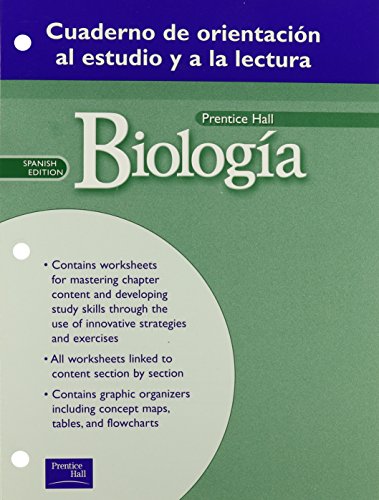 Book Biology Guided Reading & Study Workbook Spanish Workbook 1st Edition    Grade 10 2002c free