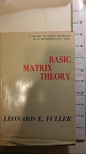 Book Basic Matrix Theory free