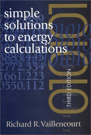 Book Simple Solutions To Energy Calculations (3rd Edition) free