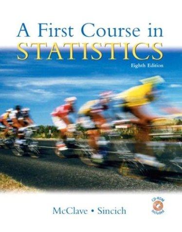 Book First Course in Statistics, A (8th Edition) free