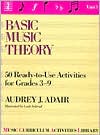 Book Basic Music Theory: 50 Ready-to-use Activities For Grades 3-9 (music Curriculum Activities Library, Unit 1) free
