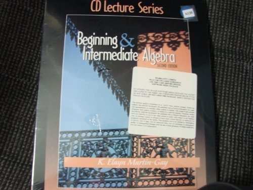 Book Beginning&Intermediate Algebra CD Lecture Series free