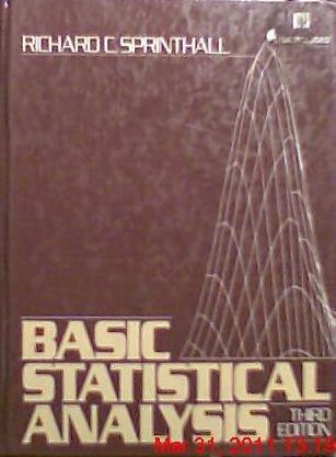 Book Basic statistical analysis free
