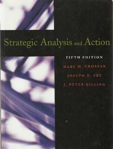 Book Strategic Analysis & Action Cdn free