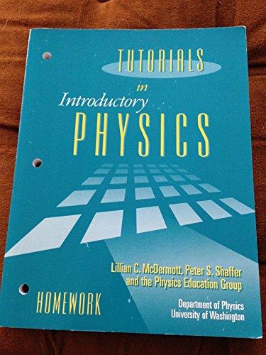 Book Tutorials in Introductory Physics: Homework free