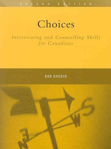 Book Choices: Interviewing and Counselling Skills for Canadians free